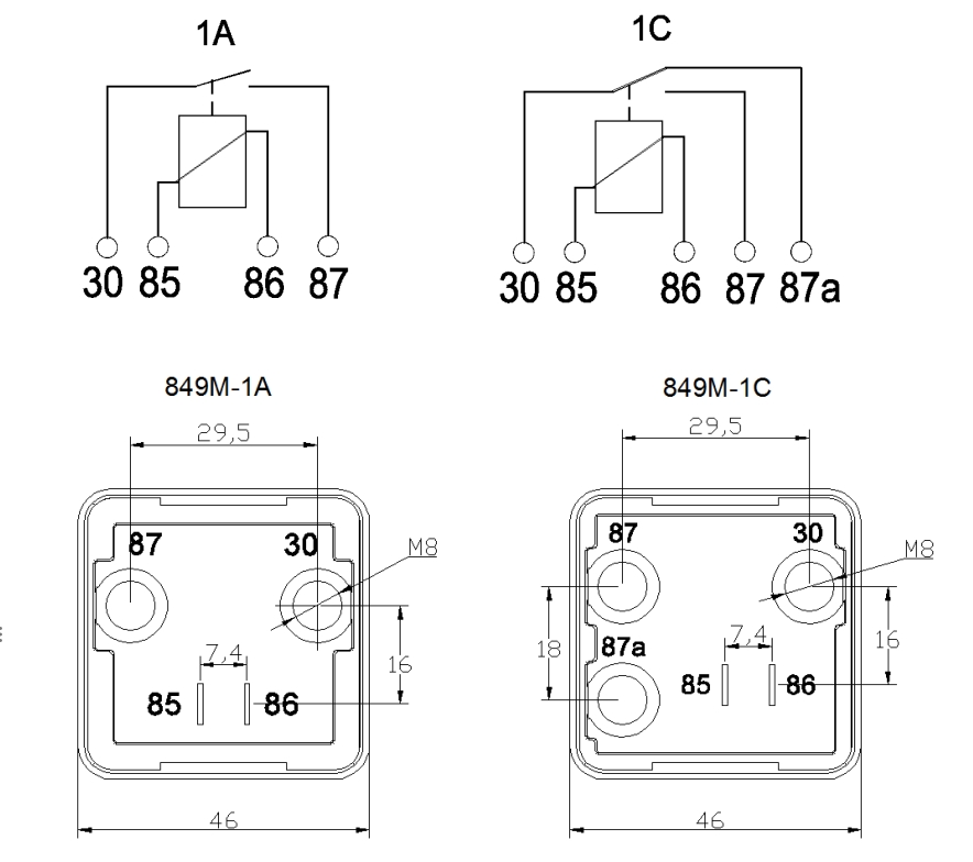 Relay wiring diagram