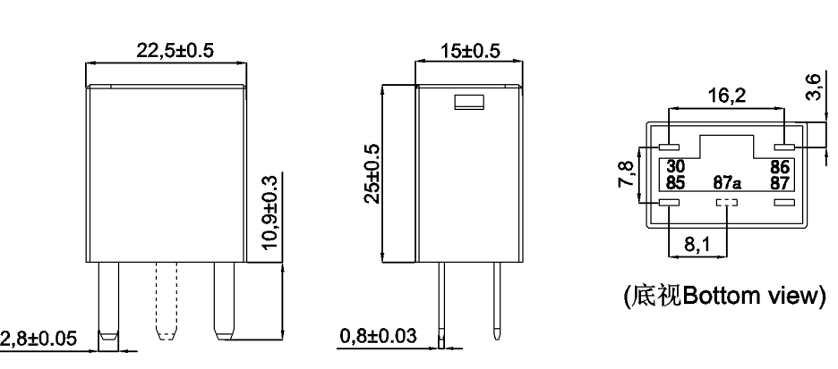 china auto relay
